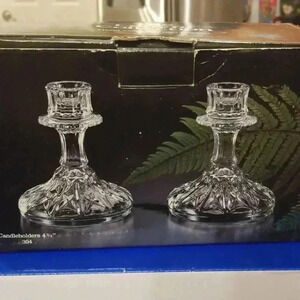Crystal Candelholders 